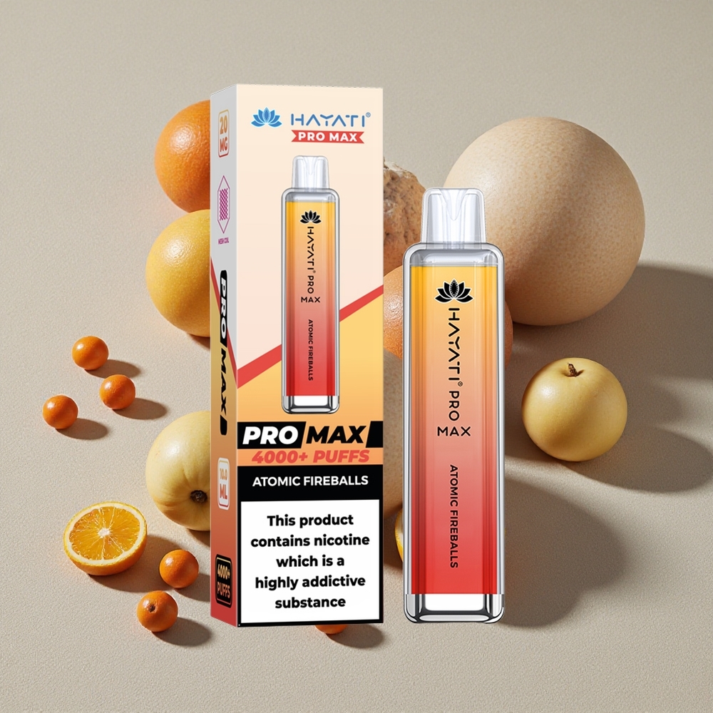 Atomic Fireballs Hayati Pro Max 4000 Puffs Disposable Vape