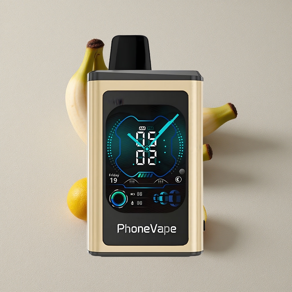 Banana Ice JNR PhoneVape 30000 puffs App Controlled Disposable Vape