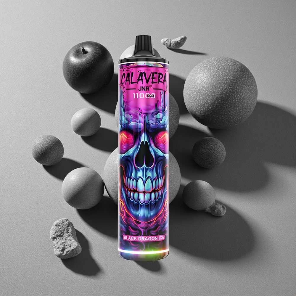Black Dragon Ice JNR Calavera 11000 Puffs Disposable Vape