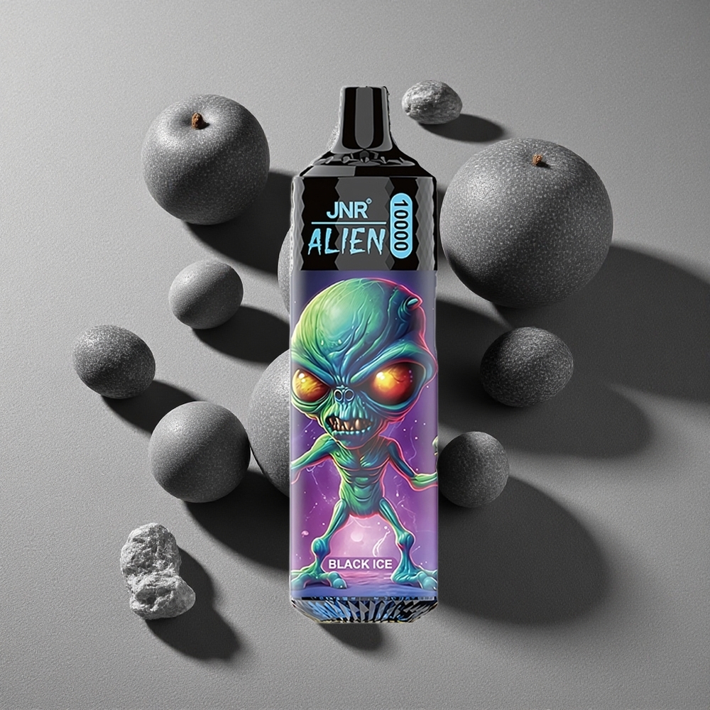 Black Ice JNR Alien 10000 Puffs RGB LED Disposable Vape