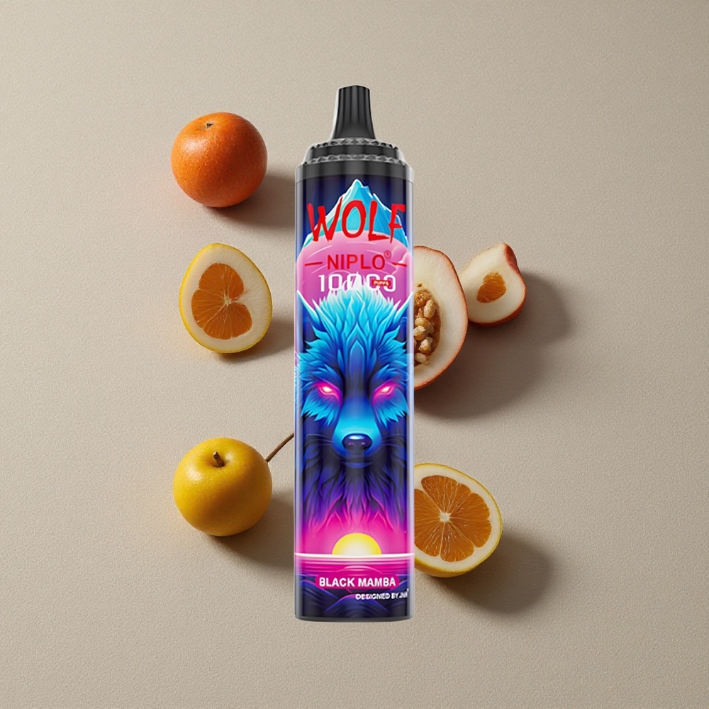 Black Mamba JNR Wolf Niplo 10000 Puffs