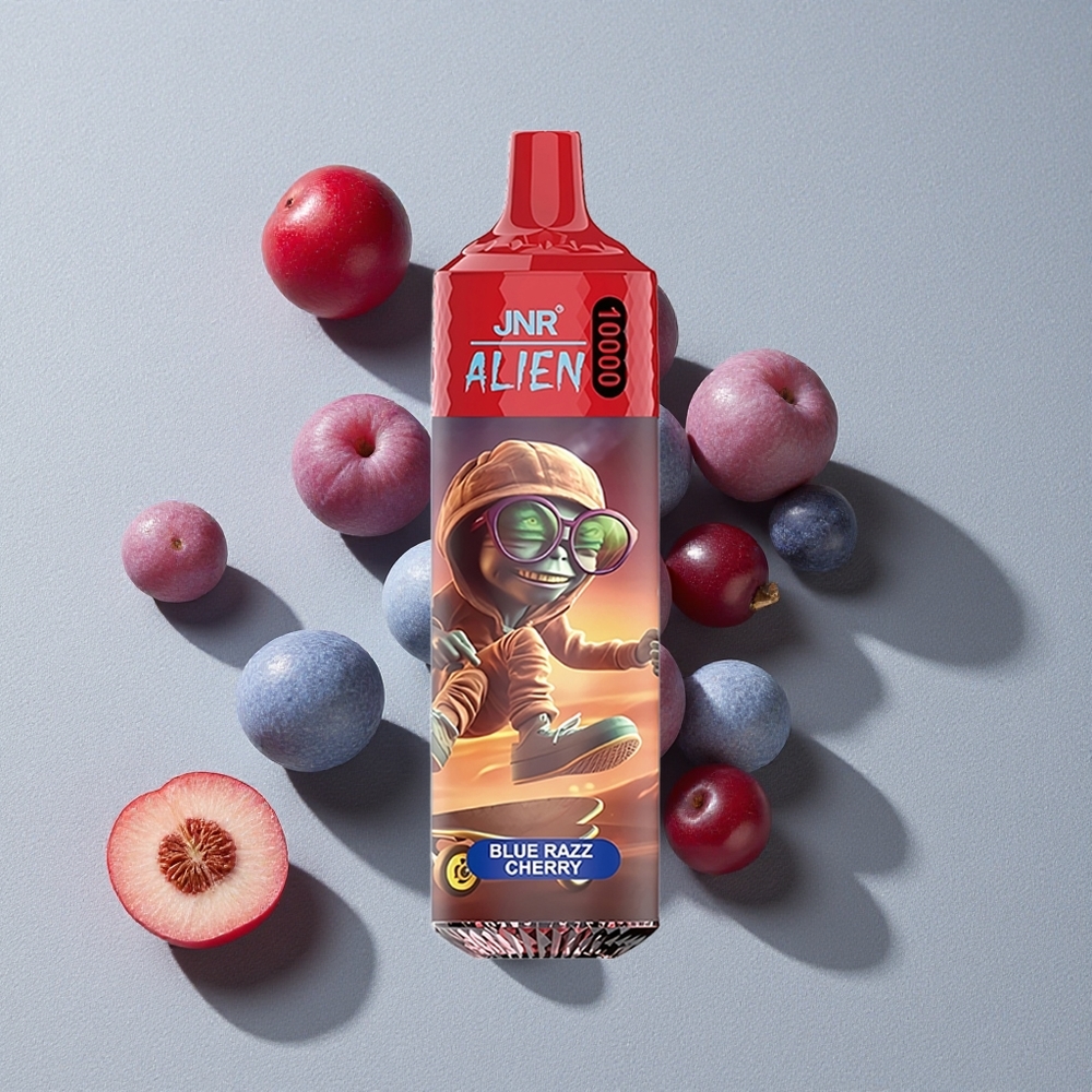 Blue Razz Cherry JNR Alien 10000 Puffs Disposable Vape
