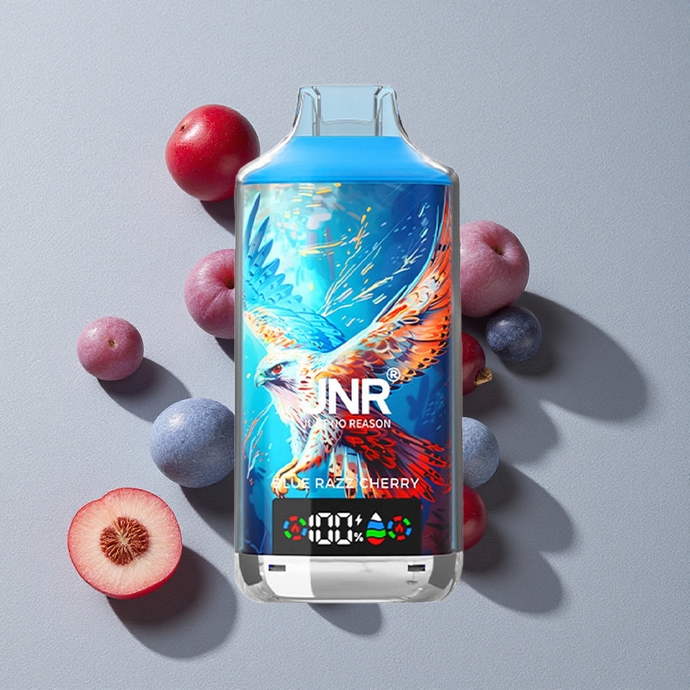 Blue Razz Cherry JNR Falcon X 18000 Puffs Dual Mesh Disposable Vape