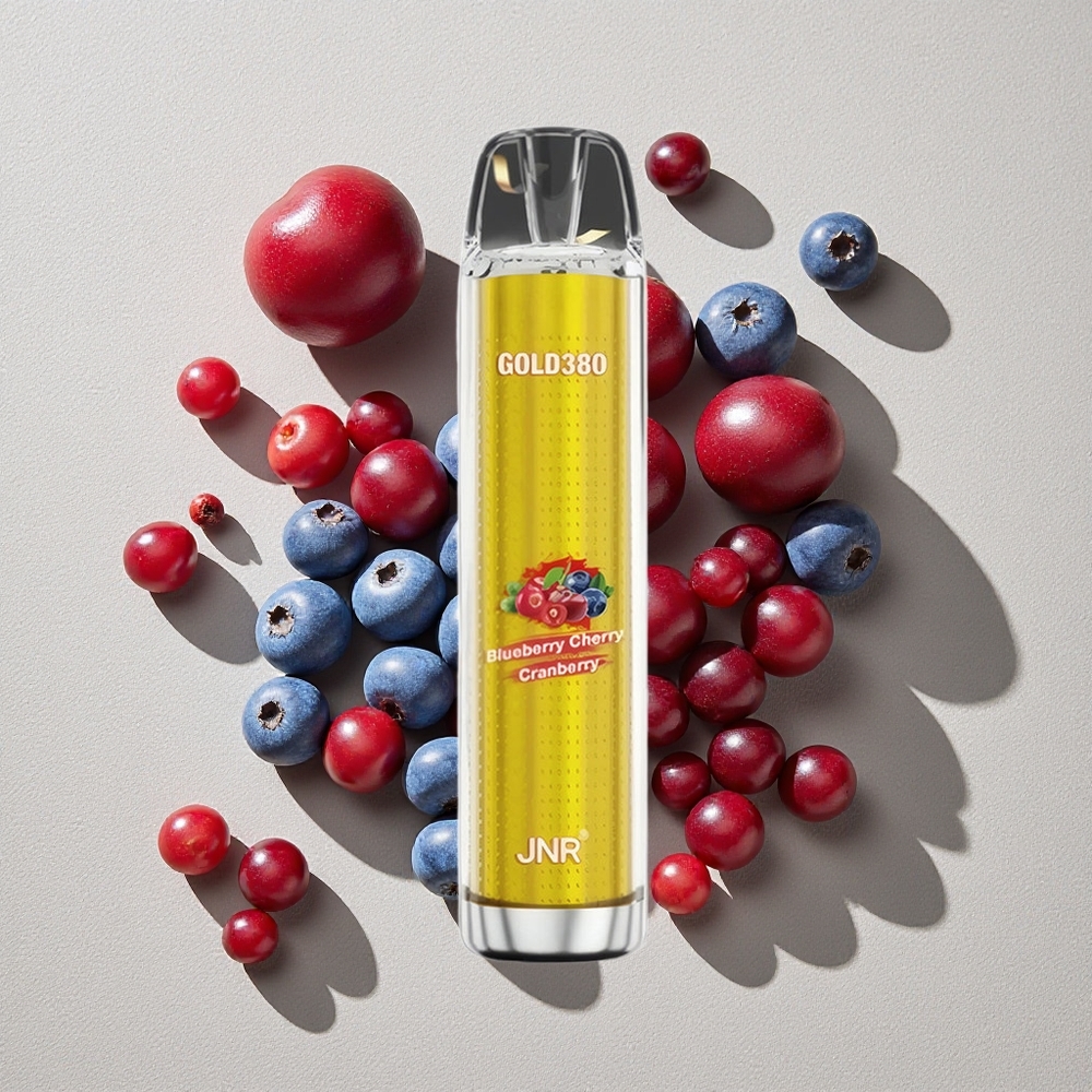 Blueberry Cherry Cranberry JNR Glod380 6000 Puffs Disposable Vape