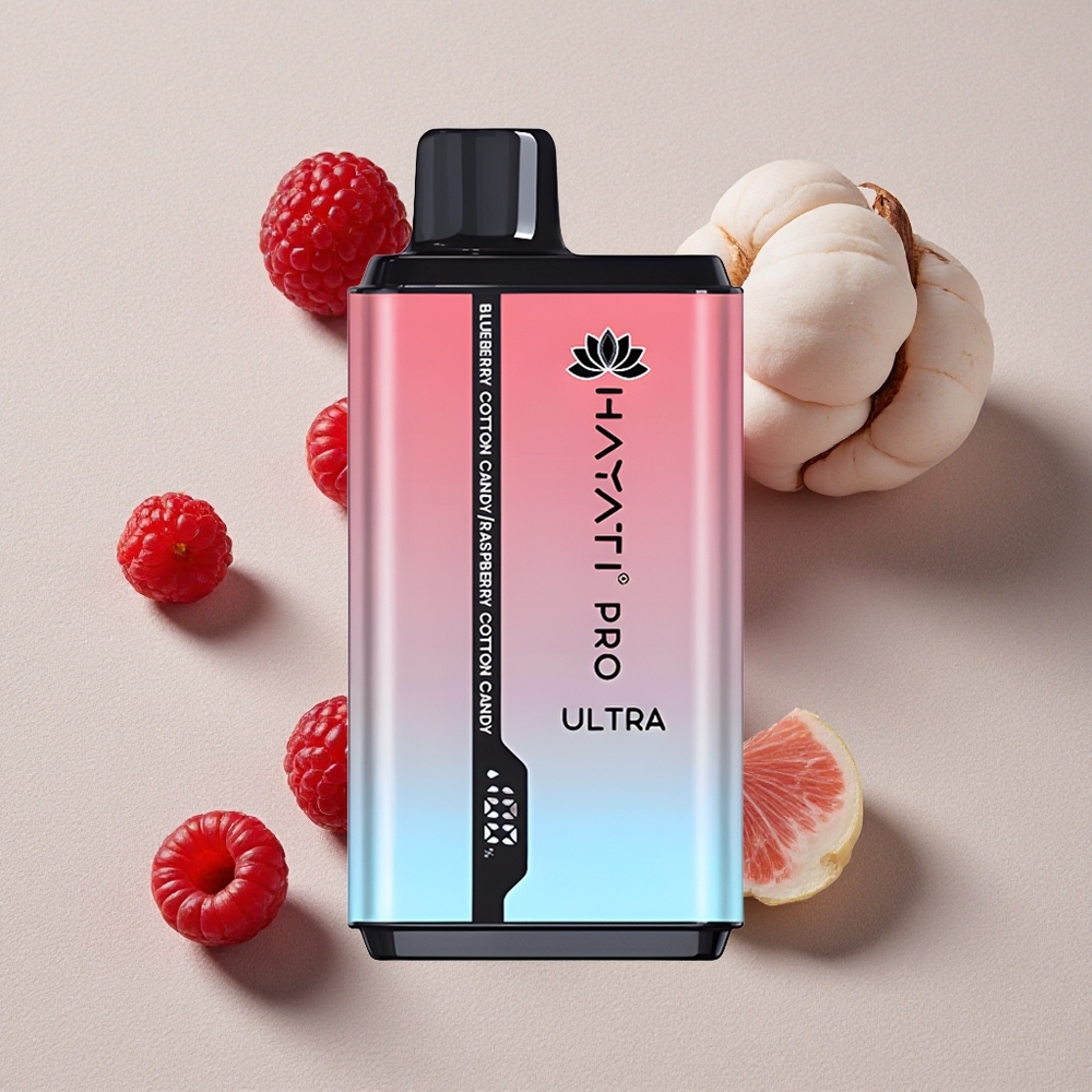 Blueberry Cotton Candy Hayati Pro Ultra 15000 Puffs