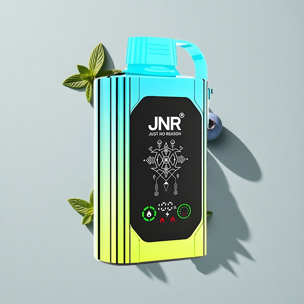 Blueberry Mint JNR Shisha Hookah Box 20500 Puffs HD Display Disposable Vape