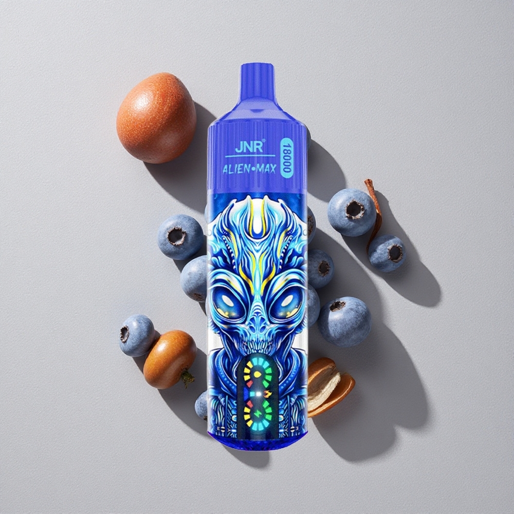 Blueberry On Ice JNR Alien Max 18000 Puffs Smart LED Display