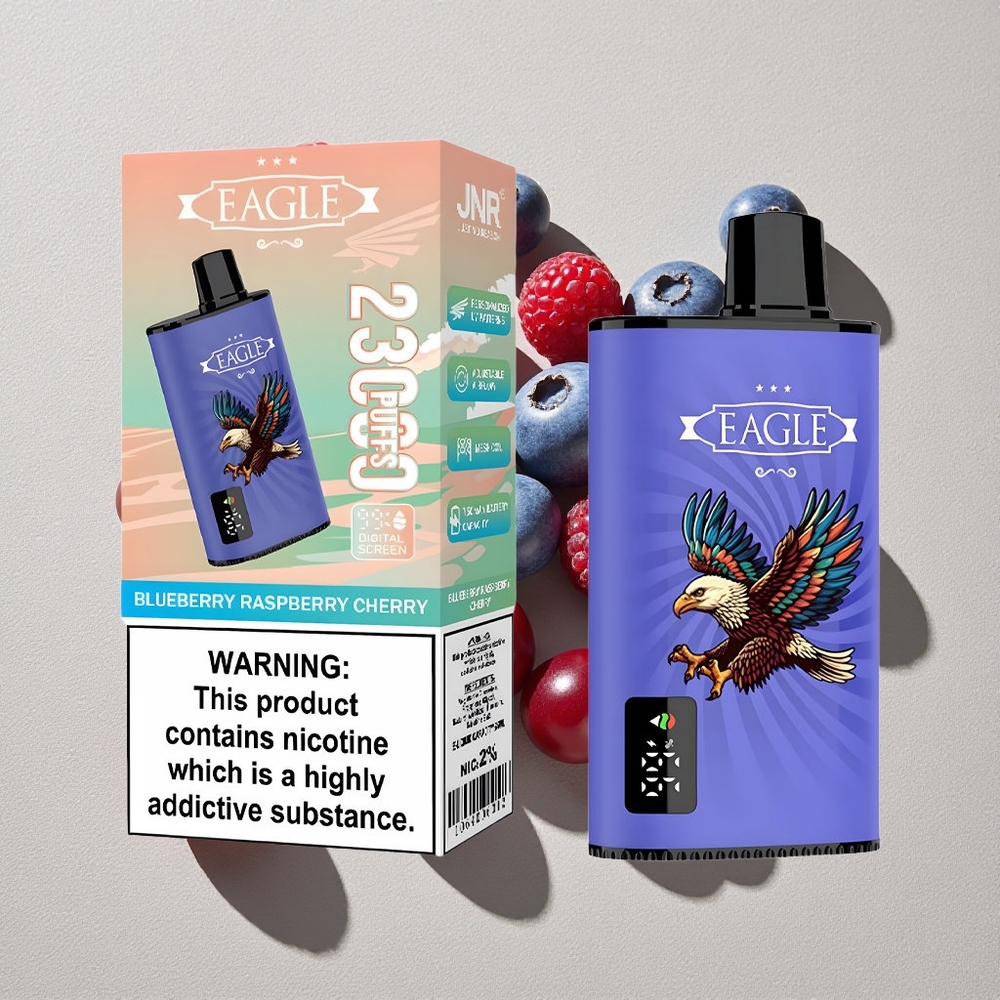 Blueberry Raspberry Cherry JNR EAGLE Smart 23000 Puffs Disposable Vape