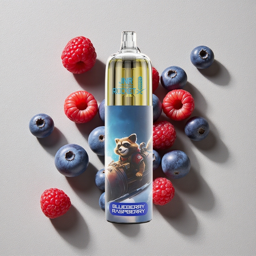 Blueberry Raspberry JNR Rocket-X 12400 Puffs Adjustable Airflow