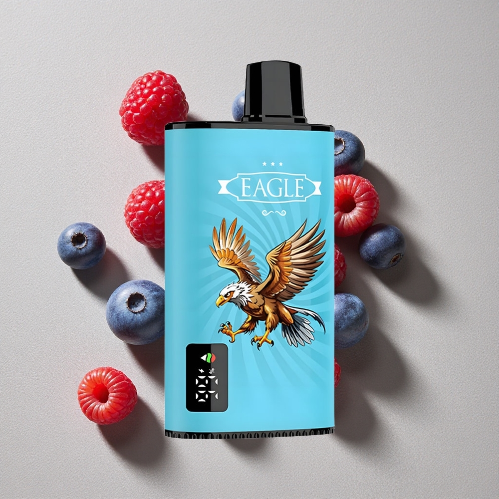 Blueberry Sour Raspberry JNR EAGLE Smart 23000 Puffs Disposable Vape with Digital Screen