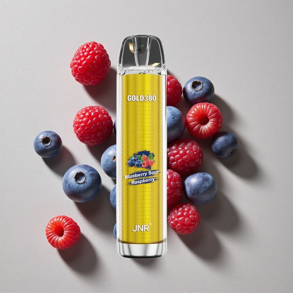 Blueberry Sour Raspberry JNR Glod380 6000 Puffs Disposable Vape