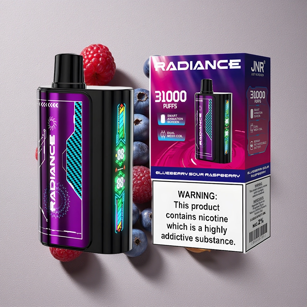 Blueberry Sour Raspberry JNR Radiance 31000 Puffs Disposable Vape
