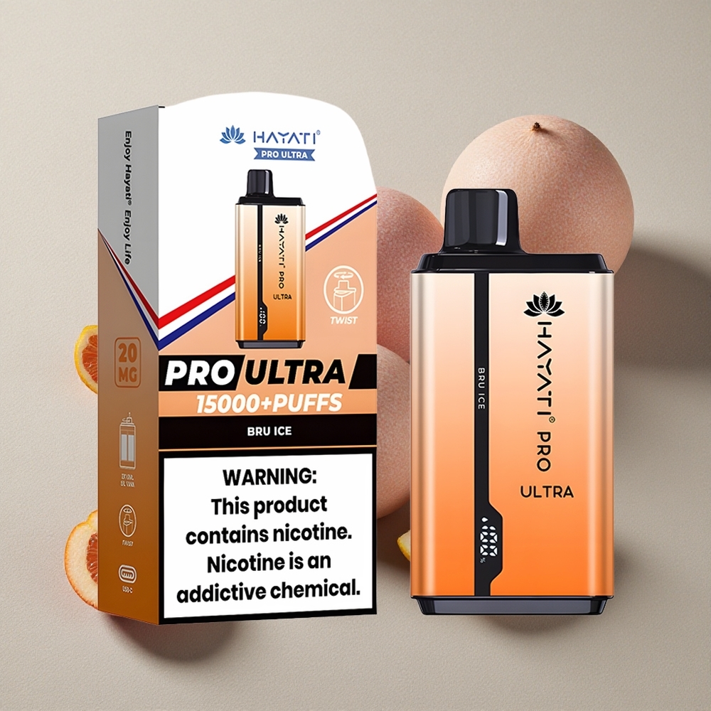 Bru Ice Hayati Pro Ultra 15000 Puffs