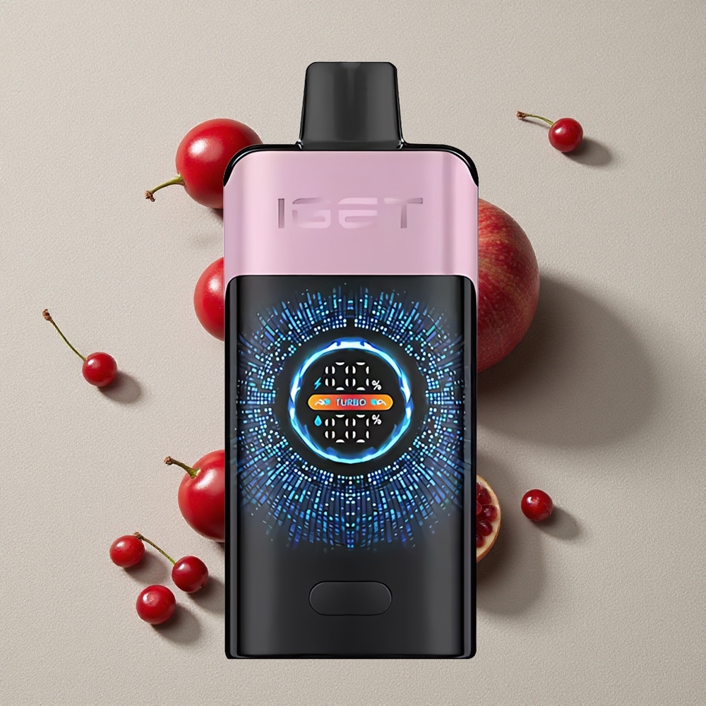 Cherry Pomegranate IGET ONE 12000 Puffs Disposable Vape