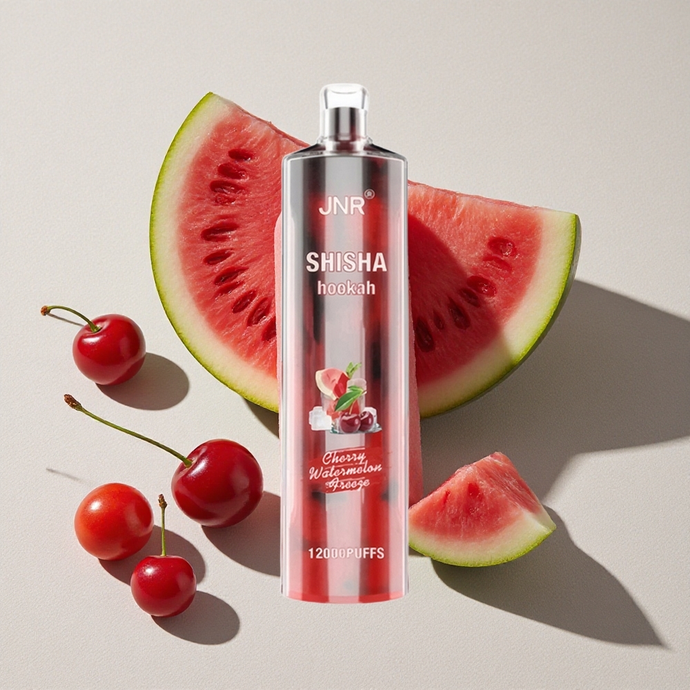 Cherry Watermelon Freeze JNR Shisha Hookah 12000 Puffs Disposable Vape