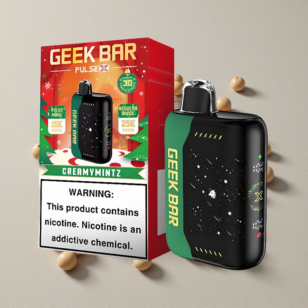 Christmas Edition GEEK BAR Pulse X 25000 Puffs Disposable Vape