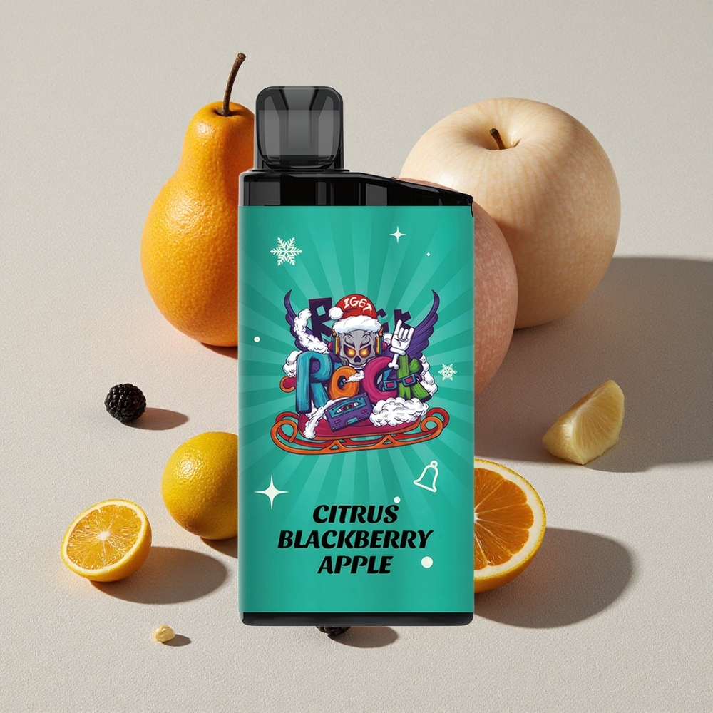 Citrus Blackberry Apple IGET Bar 3500 Puffs 1400 mAh Disposable Vape