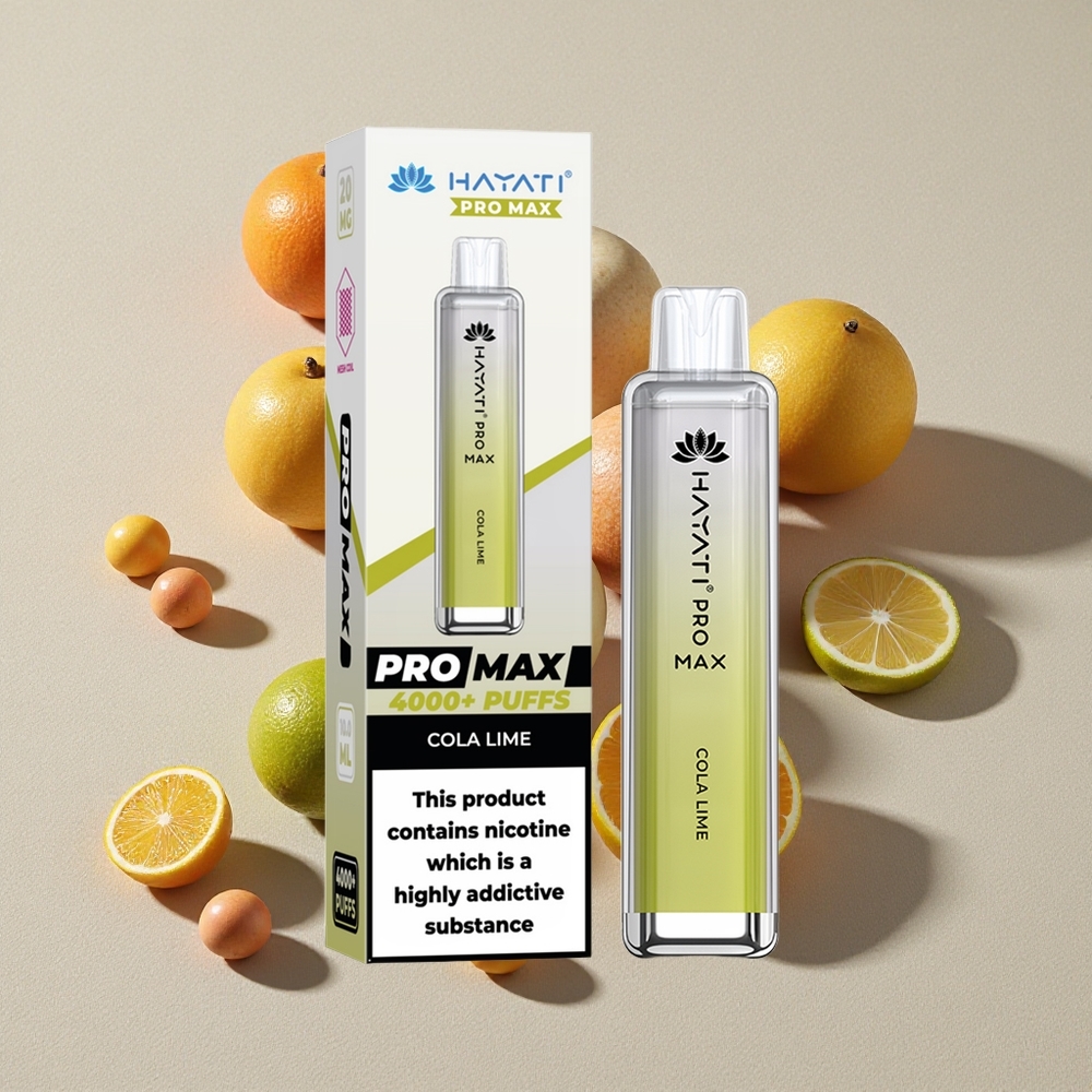 Cola Lime Hayati Pro Max 4000 Puffs Disposable Vape