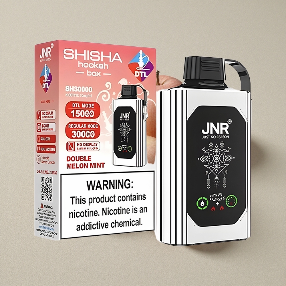 Double Apple JNR Shisha Hookah Box 20500 Puffs Disposable Vape