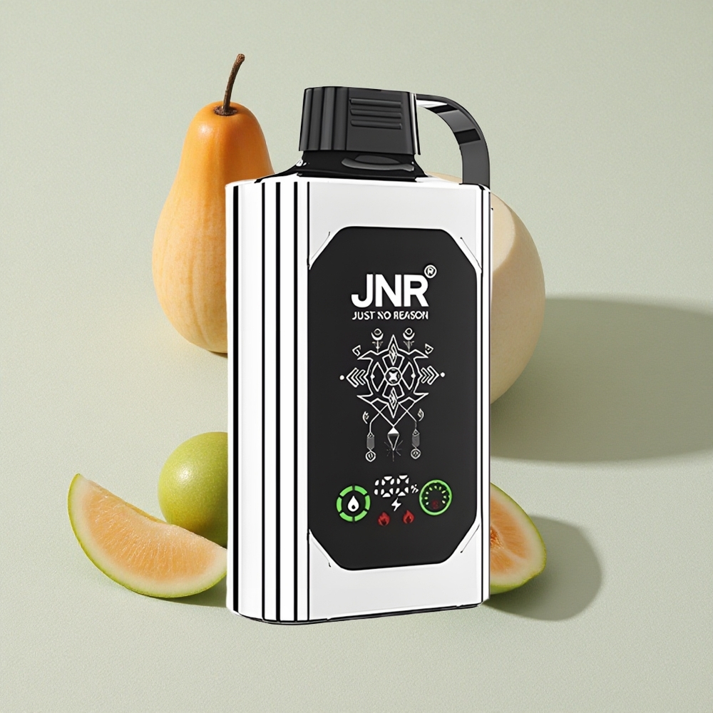 Double Melon Mint JNR Shisha Hookah Box 20500 Puffs Disposable Vape with Dual Mesh Coil