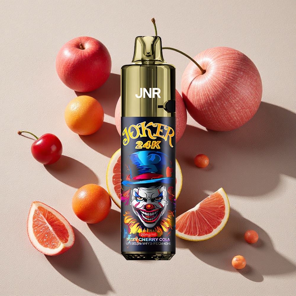 Fizzy Cherry Cola JNR Joker 24K Puffs Refillable