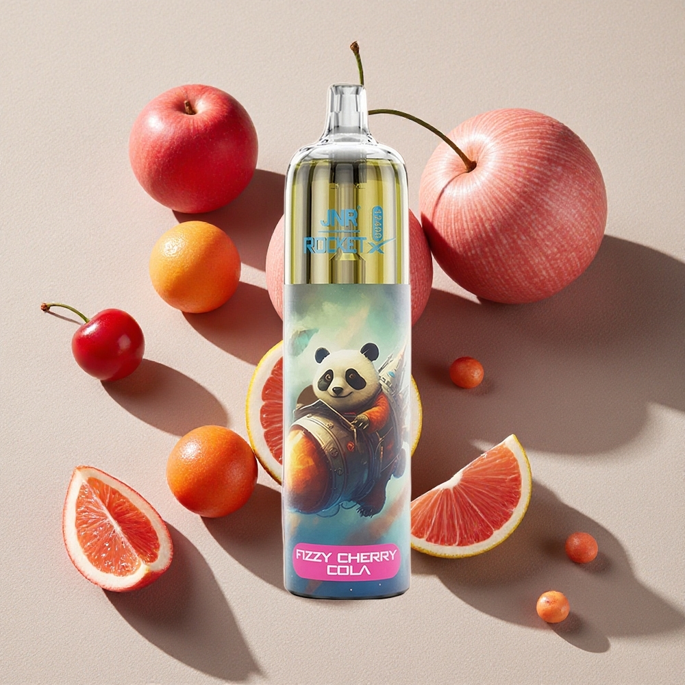 Fizzy Cherry Cola JNR Rocket-X 12400 Puffs Adjustable Airflow