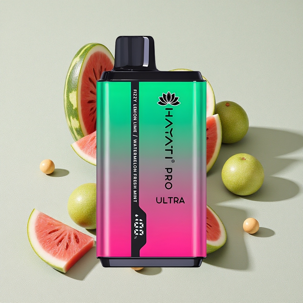 Fizzy Lemon  Lime Hayati Pro Ultra 15000 Puffs