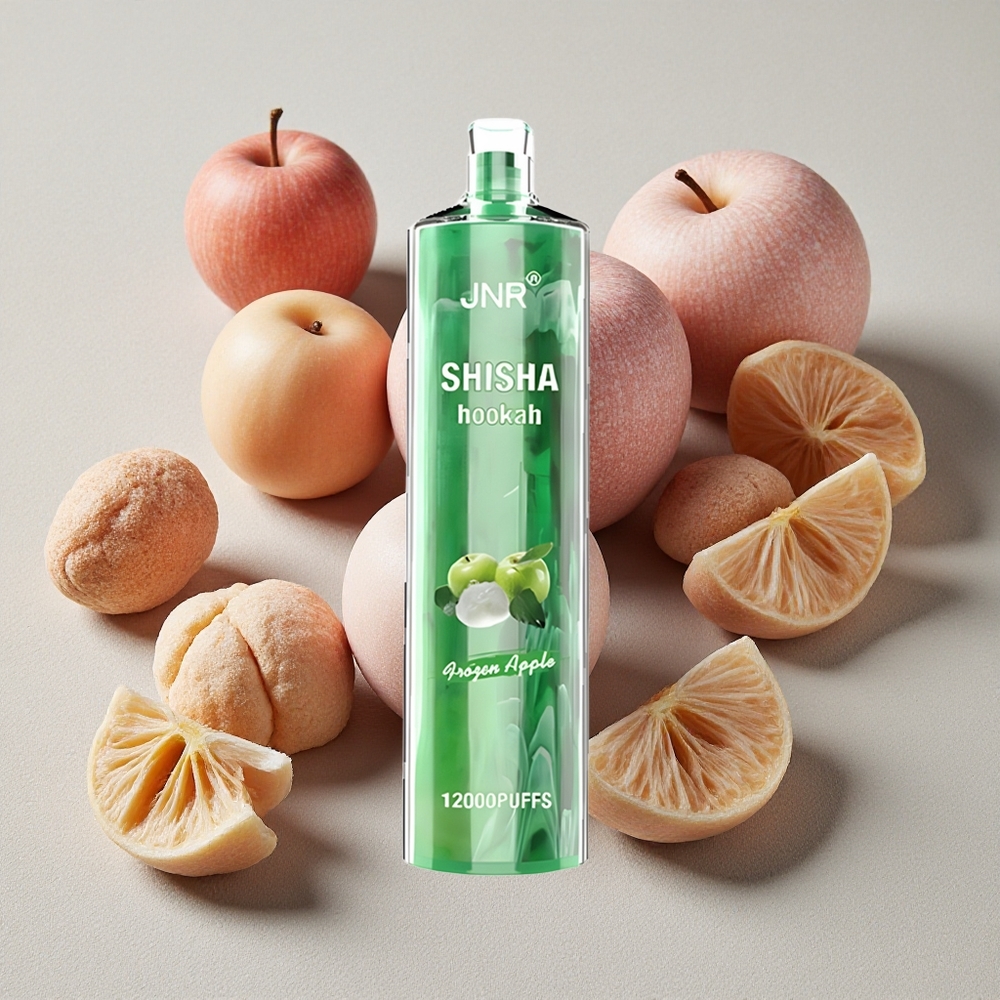 Frozen Apple JNR Shisha Hookah 12000 Puffs Disposable Vape