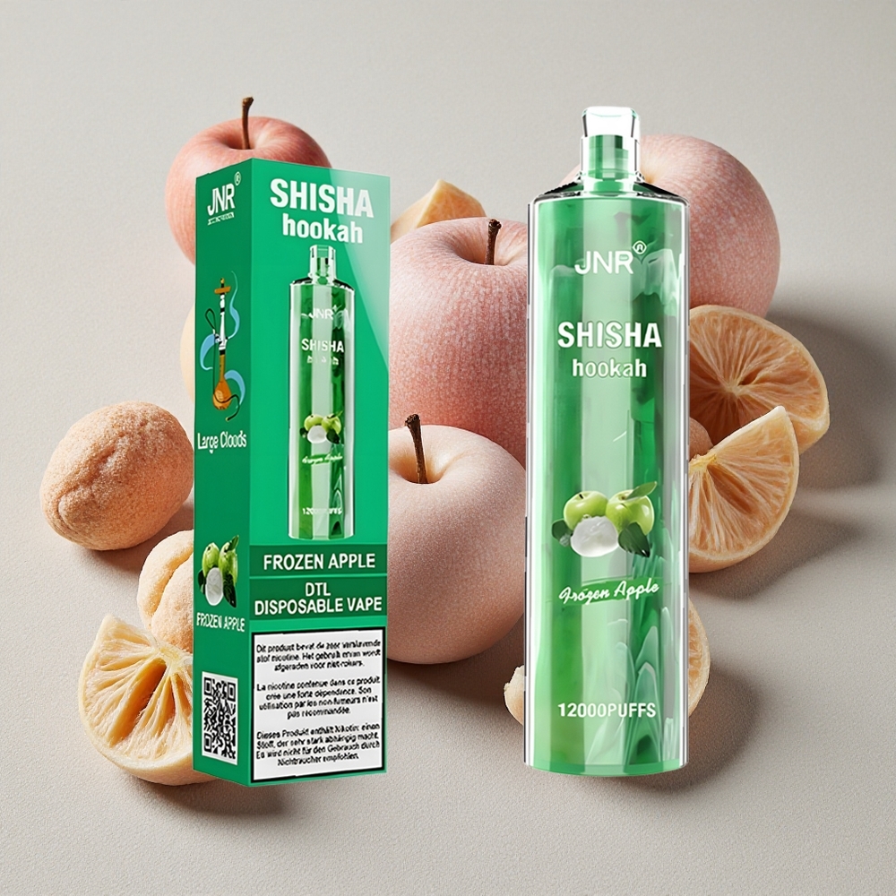 Frozen Apple JNR Shisha Hookah 12000 Puffs Disposable Vape