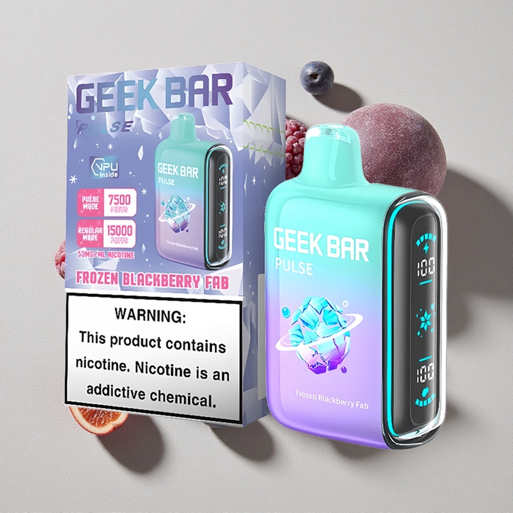 Frozen Edition GEEK BAR Pulse 15000 Puffs Disposable Vape