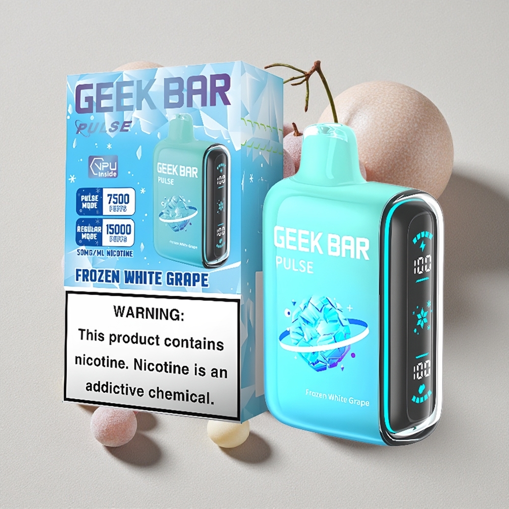 Frozen Edition GEEK BAR Pulse 15000 Puffs Disposable Vape