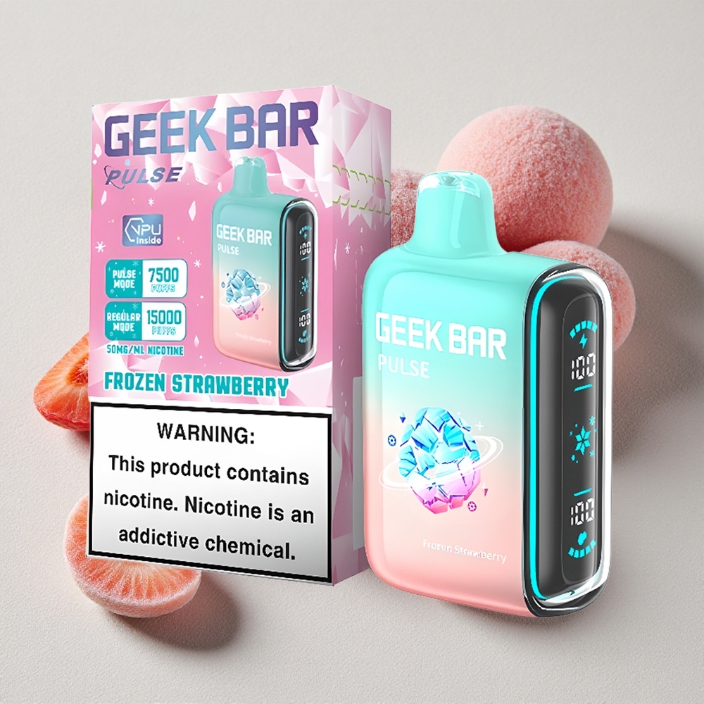 Frozen Edition GEEK BAR Pulse 15000 Puffs Disposable Vape