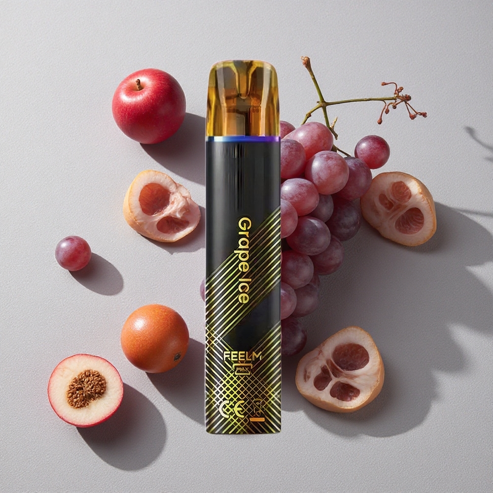 Grape Ice JNR BlackGolden 800 Puffs Disposable Vape