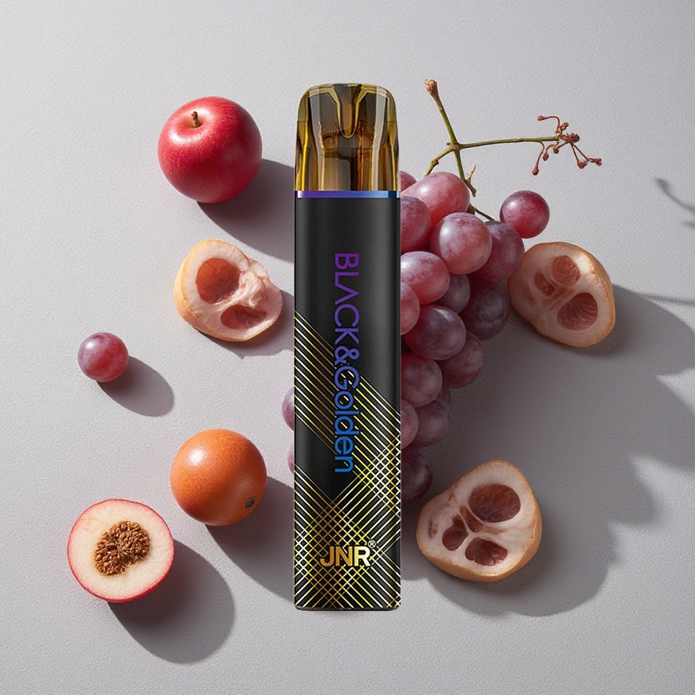 Grape Ice JNR BlackGolden 800 Puffs Disposable Vape