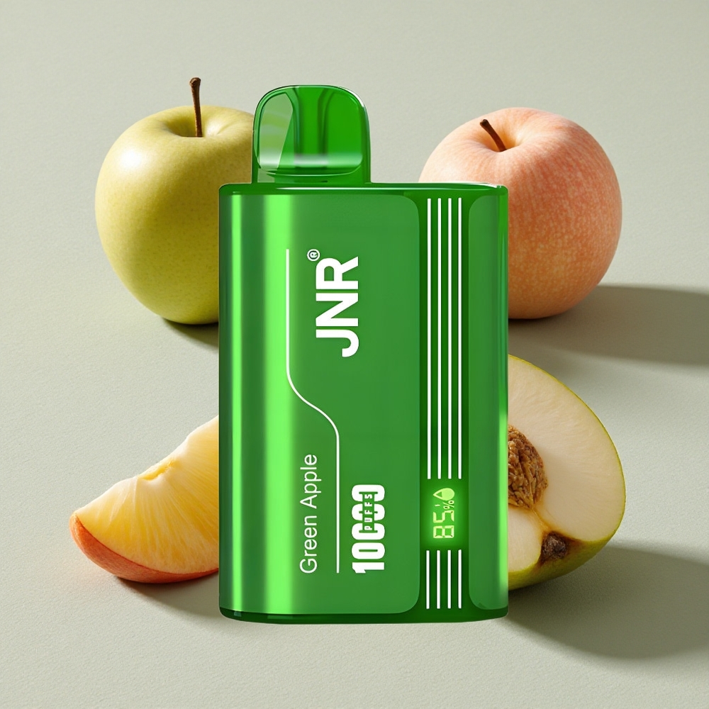 Green Apple Peach Pear JNR Tank 10000 Puffs Digital Display Disposable Vape