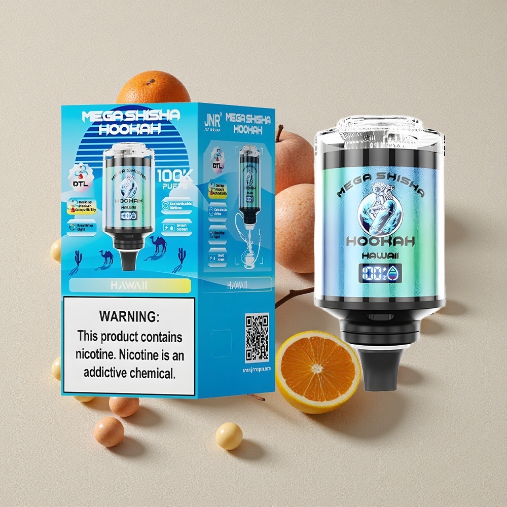 Hawaii JNR Mega Shisha Hookah 100K Desktop Compatibility