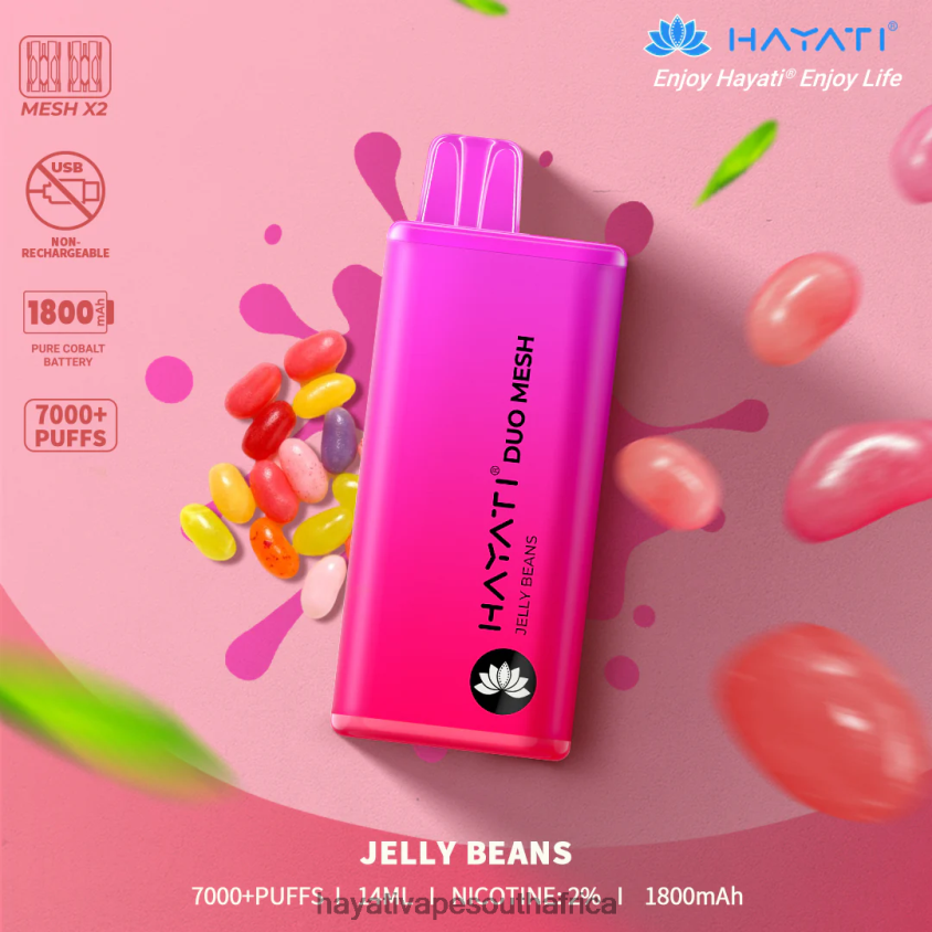 Hayati Cape Town - Hayati Duo Mesh Disposable Jelly Beans 46222V172