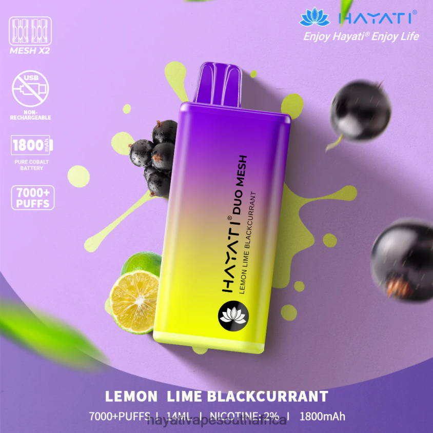 Lemon Lime Blackcurrant