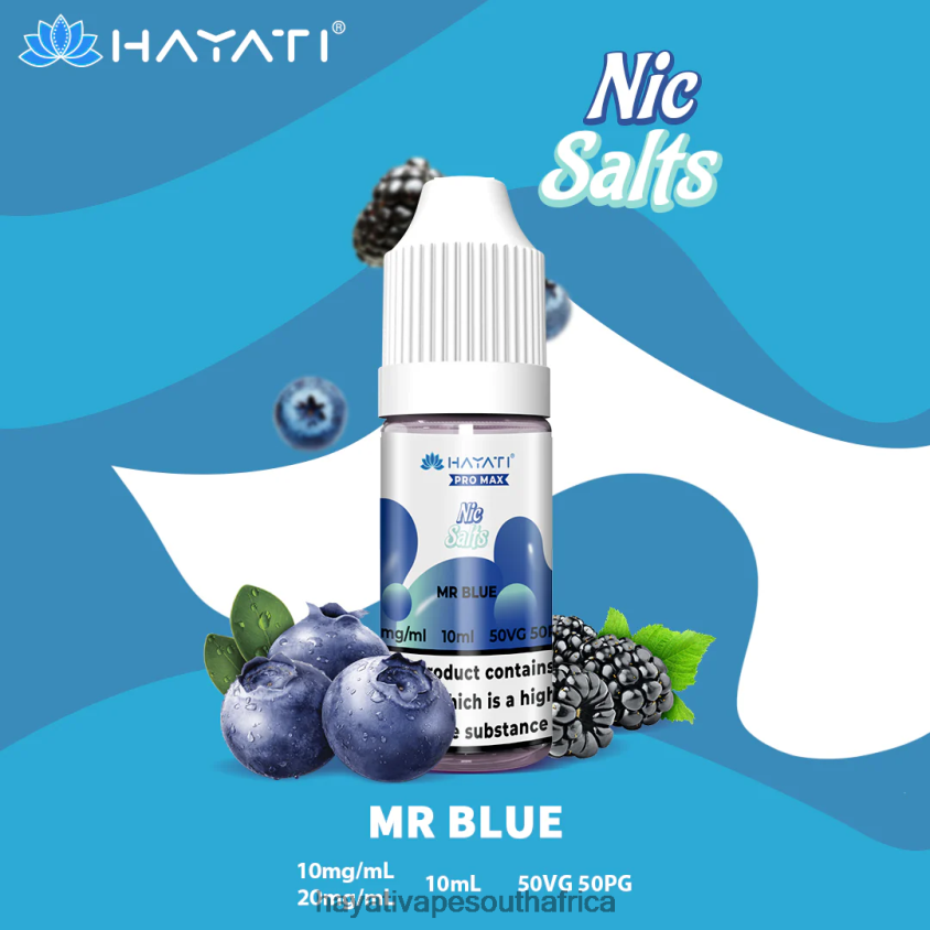 Hayati South Africa - Hayati Pro Max Nic Salts Mr Blue 46222V251