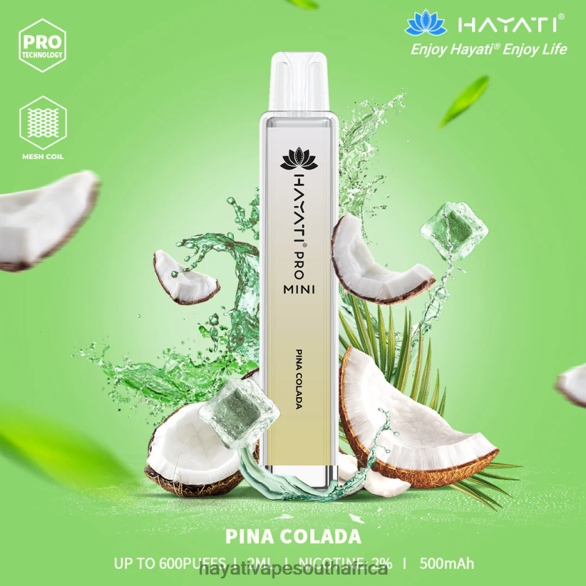 Hayati Store South Africa - Hayati Pro Mini Disposable Pina Colada 46222V29