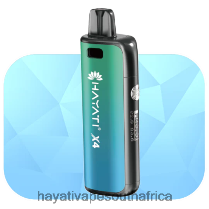 Hayati Store South Africa - Hayati X4 Refillable Pod System Aurora Green 46222V59