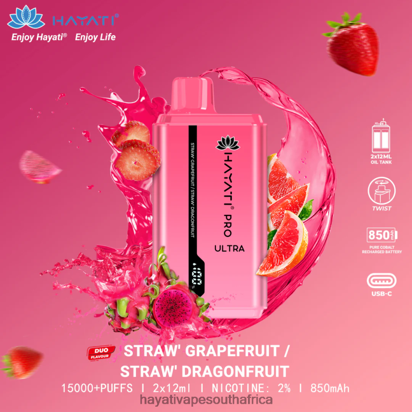 Strawberry Grapefruit/Strawberry Dragonfruit