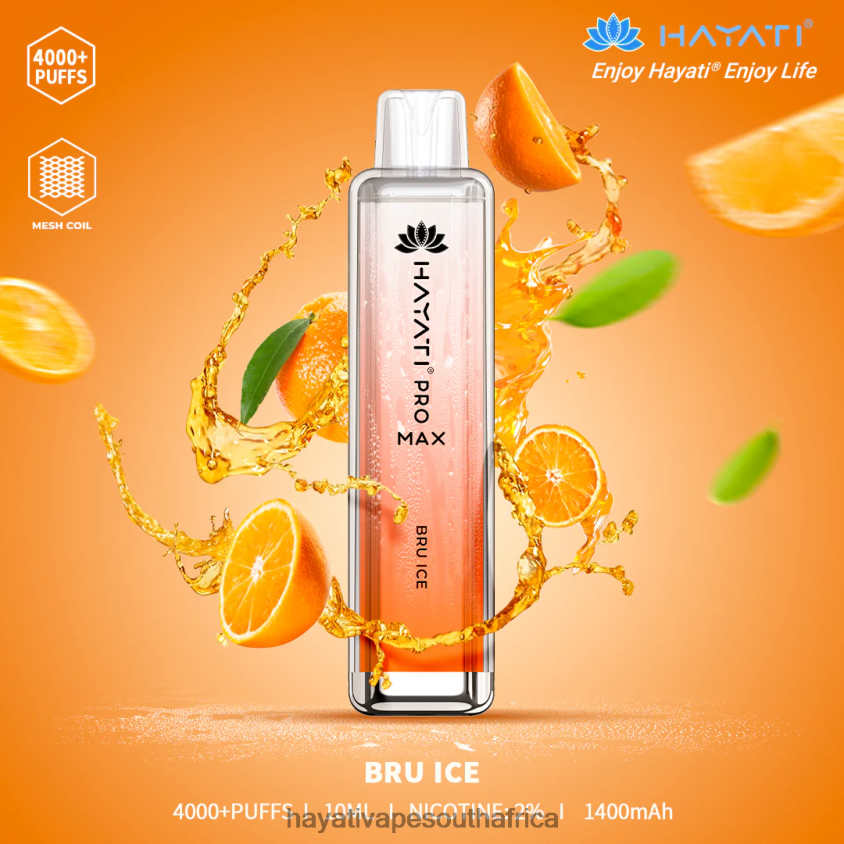 Hayati Vape Price - Hayati Pro Max Disposable Bru Ice 46222V130