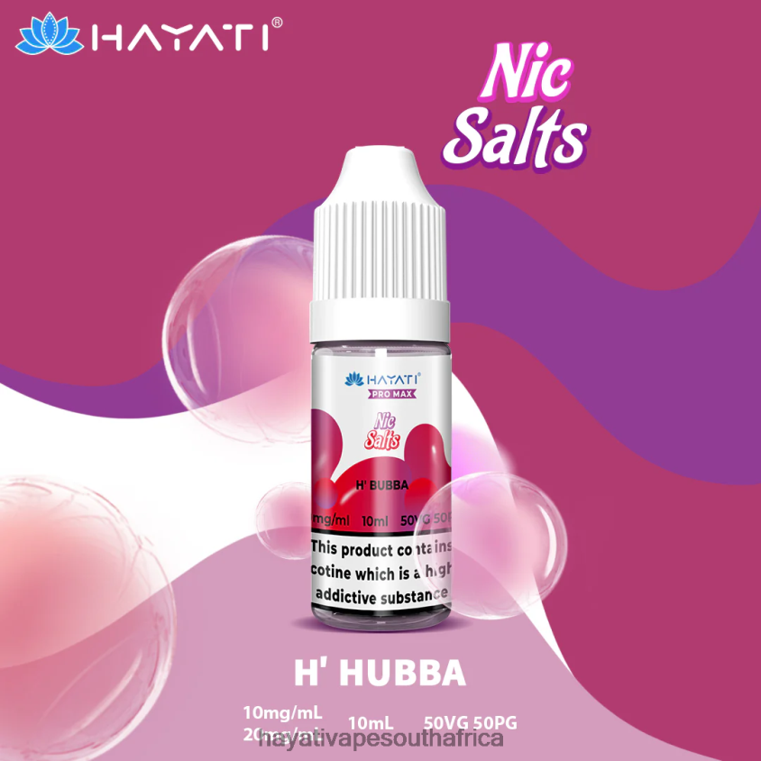 Hayati Vape Price - Hayati Pro Max Nic Salts HHubba 46222V250