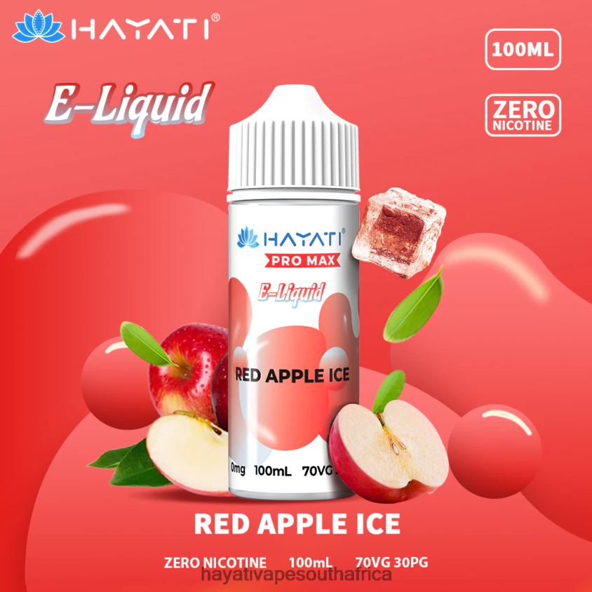 Hayati Vape Review - Hayati Pro Max Nic Salts Red Apple Ice 46222V257