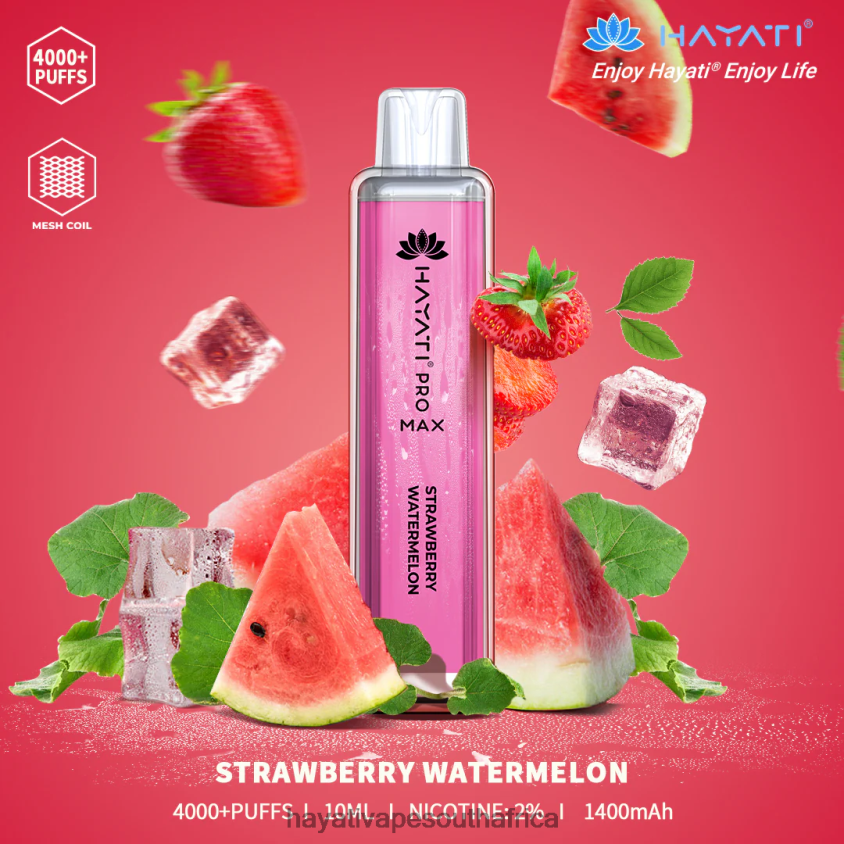 Hayati Vape South Africa - Hayati Pro Max Disposable Strawberry Watermelon 46222V123