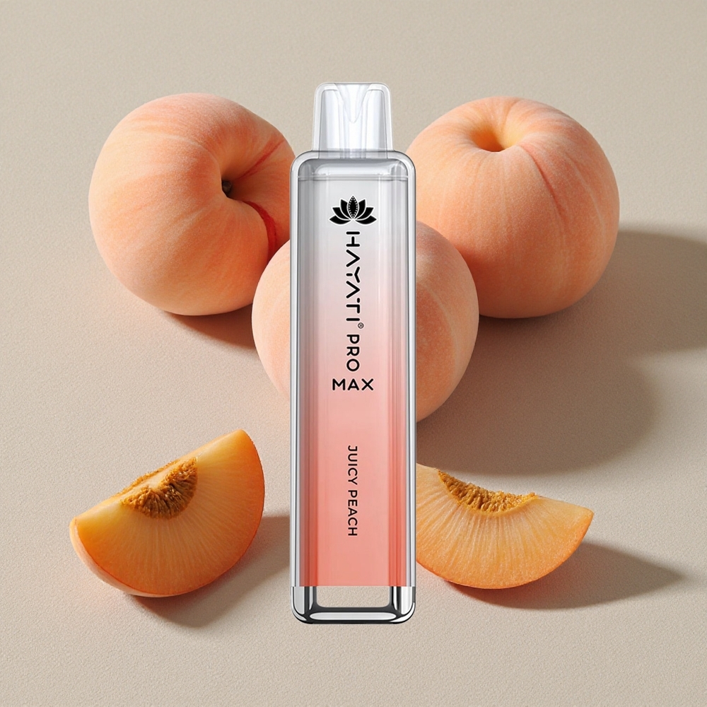 Juicy Peach Hayati Pro Max 4000 Puffs Rechargeable Disposable Vape