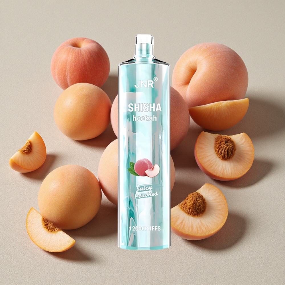 Juicy Peaches JNR Shisha Hookah 12000 Puffs Disposable Vape