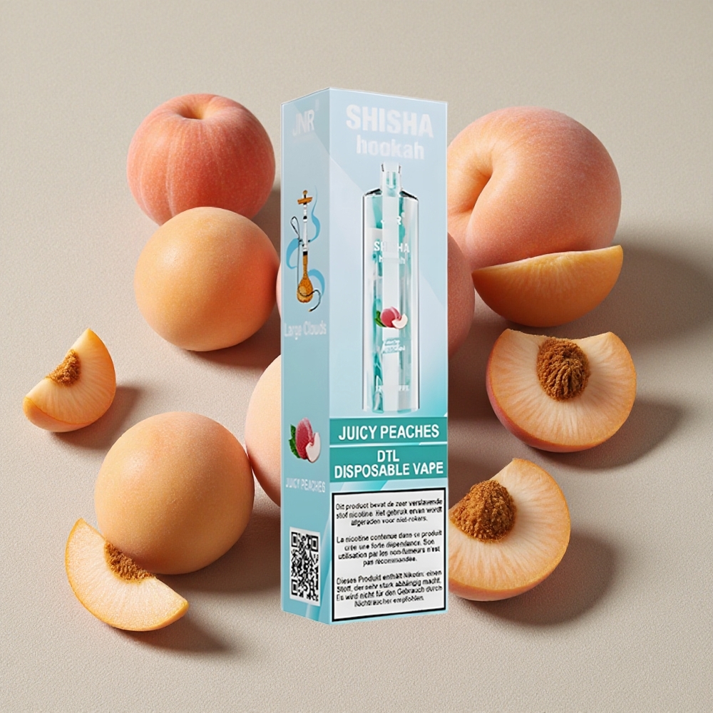 Juicy Peaches JNR Shisha Hookah 12000 Puffs Disposable Vape