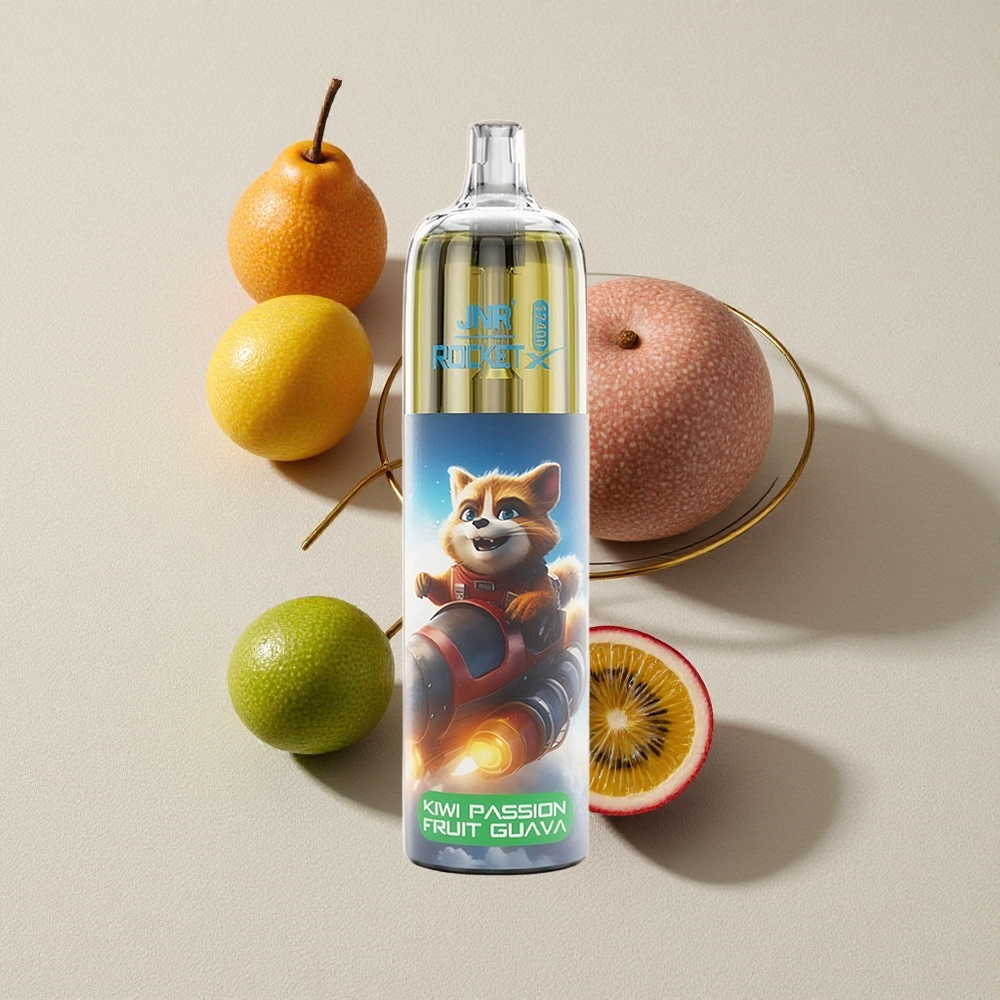 Kiwi Passion Fruit Guava JNR Rocket-X 12400 Puffs Adjustable Airflow